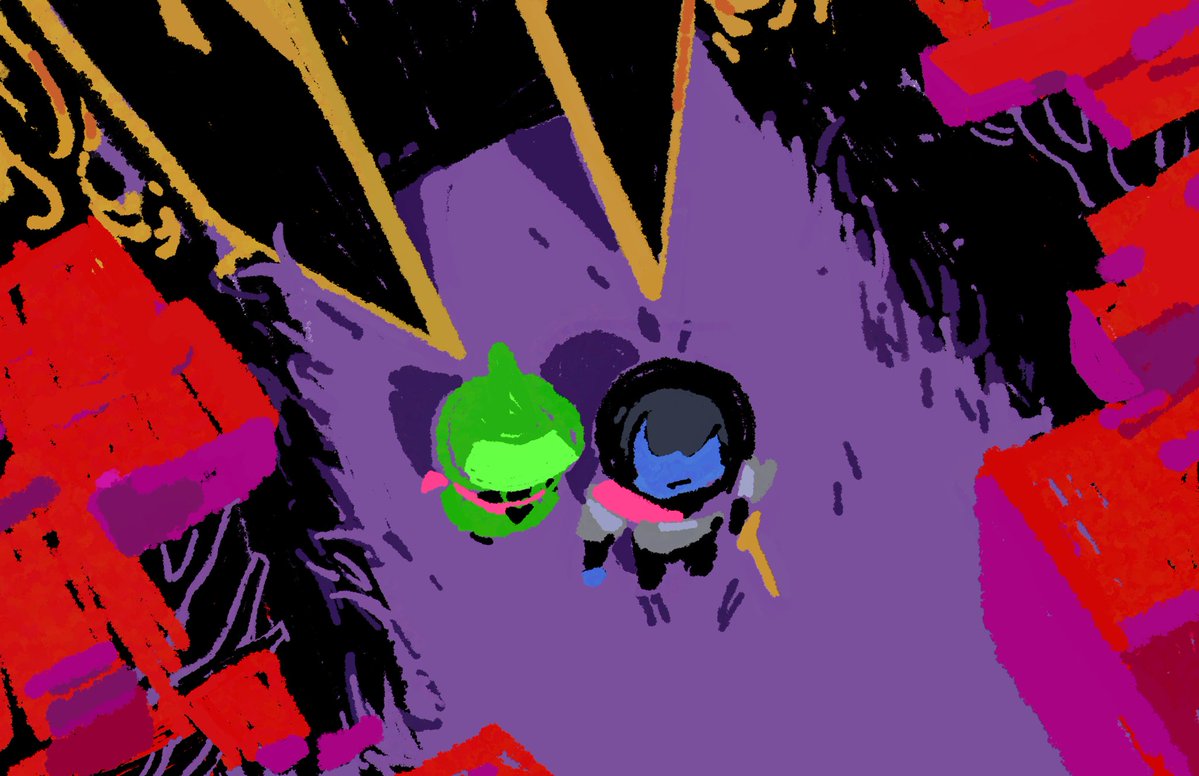 saildraws's tweet image. #deltarune