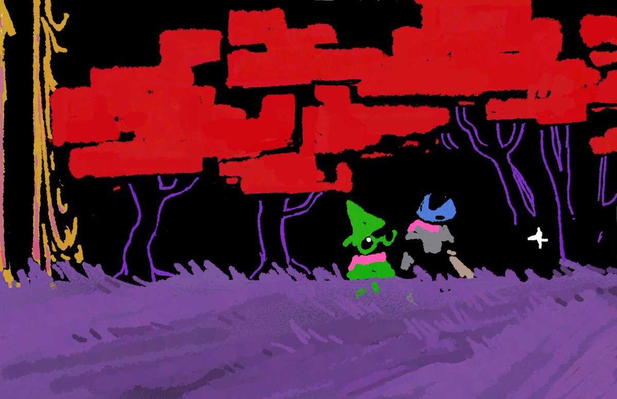 saildraws's tweet image. #deltarune