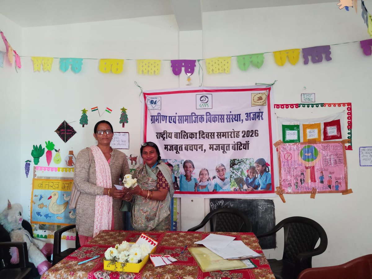 Nationalforces_'s tweet photo. From Kapasaan (Chittorgarh) to Silora (Ajmer), National FORCES partners marked #NationalGirlChildDay with aligned activities highlighting girls’ rights, ECCD, and celebrating grassroots childcare champions.

One day. Many locations. One shared commitment. ✨ https://t.co/UG9mxO7g4P