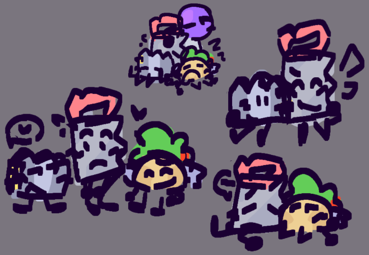 leafpinyuri's tweet image. Old art dump!! these are drawings from a loong time ago but i am still very fond of. The sawty never leaves you. The sawty never leaves you. T
#saw #gaty #bfdi #bfb #tpot #sawty