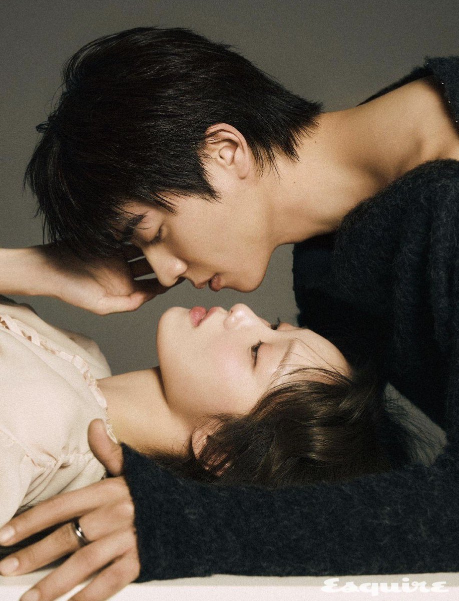 loviebiblee's tweet image. lee sungkyoung and chae jonghyeop photoshoot IS TOTALLY HIT DIFFERENT