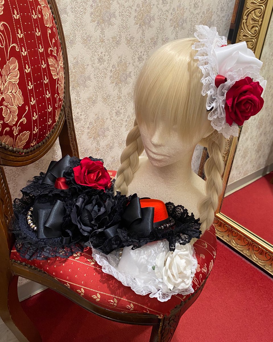 Estrellasデビルホーンヘッドドレス リニューアル】デビルホーンヘッドドレス／黒×ピンク - Estrellas Webshop