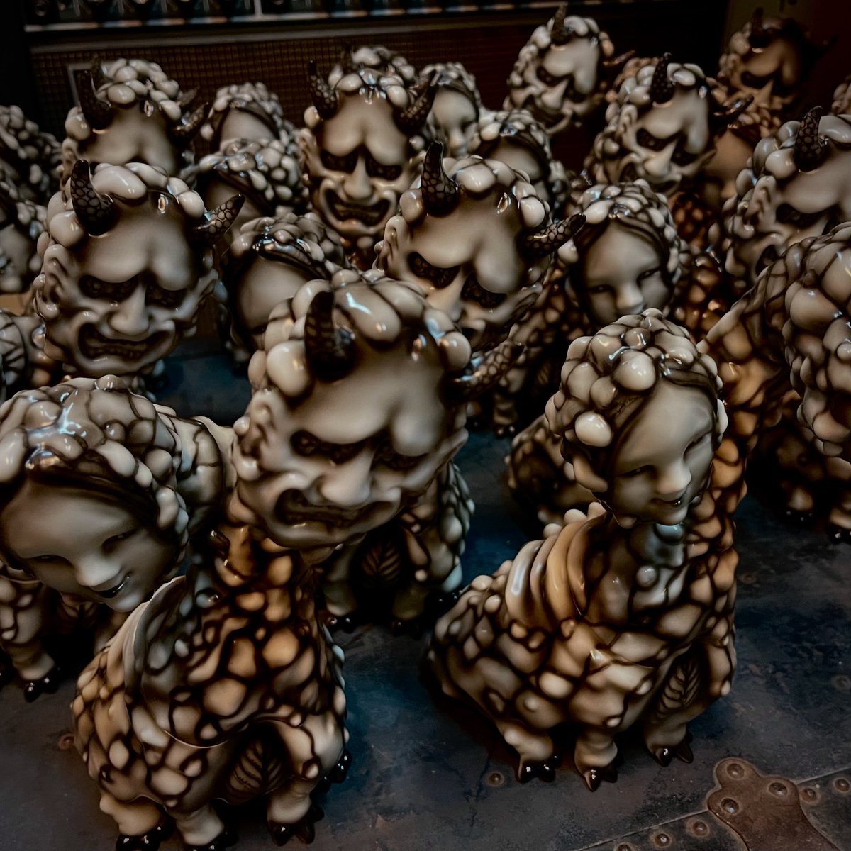 かっこわらい雑貨店　塗装品 パチグラック かっこわらい雑貨店さん塗装