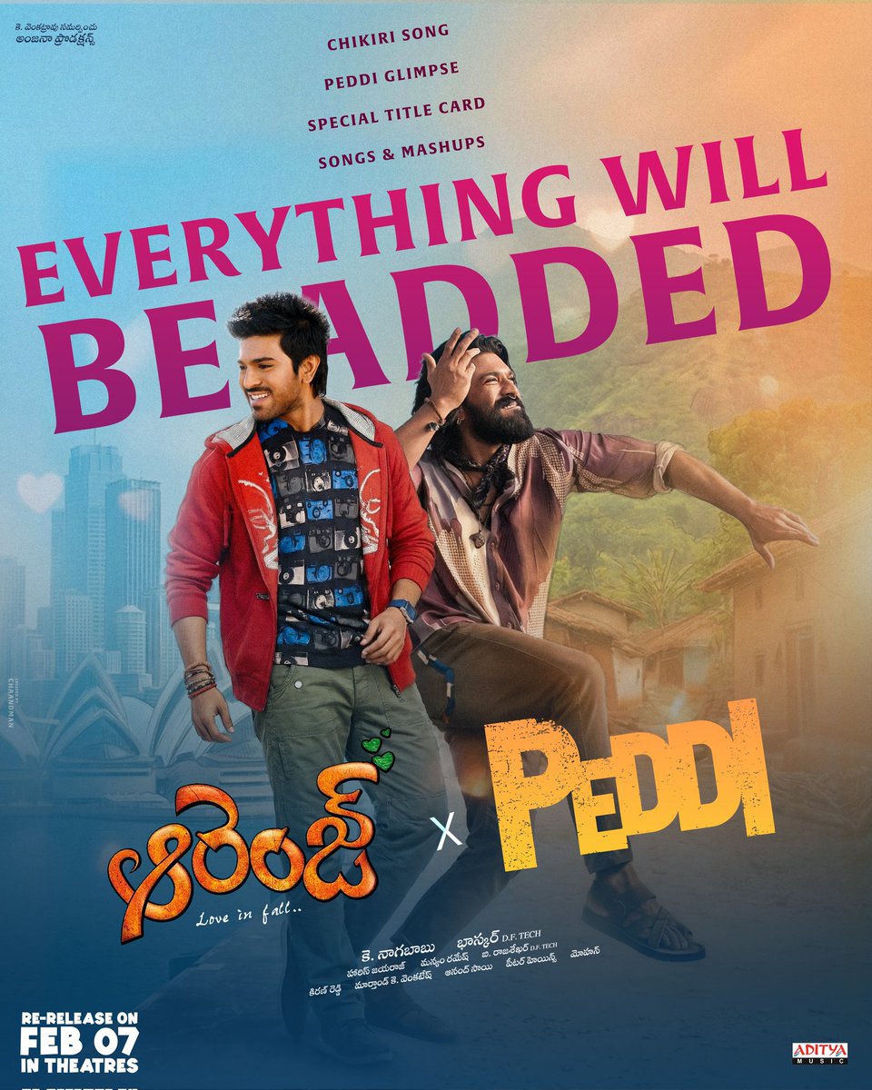 AKRCTFC's tweet photo. #Orange4K x #Peddi 💝 https://t.co/YWsv9J8iwx