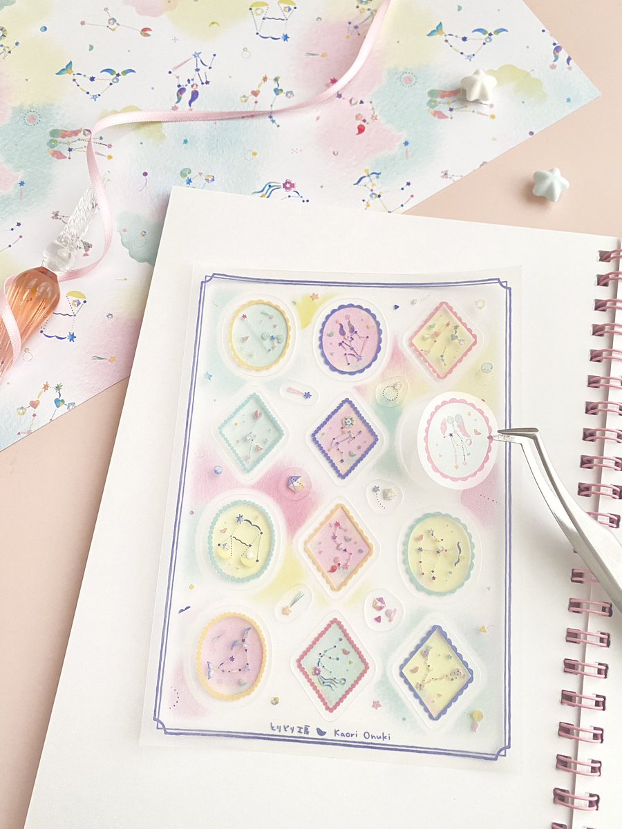 とりどり工房🕊️ 2/16-2/23 阪急文具の博覧会 🕊️ (@kaori_onuki
