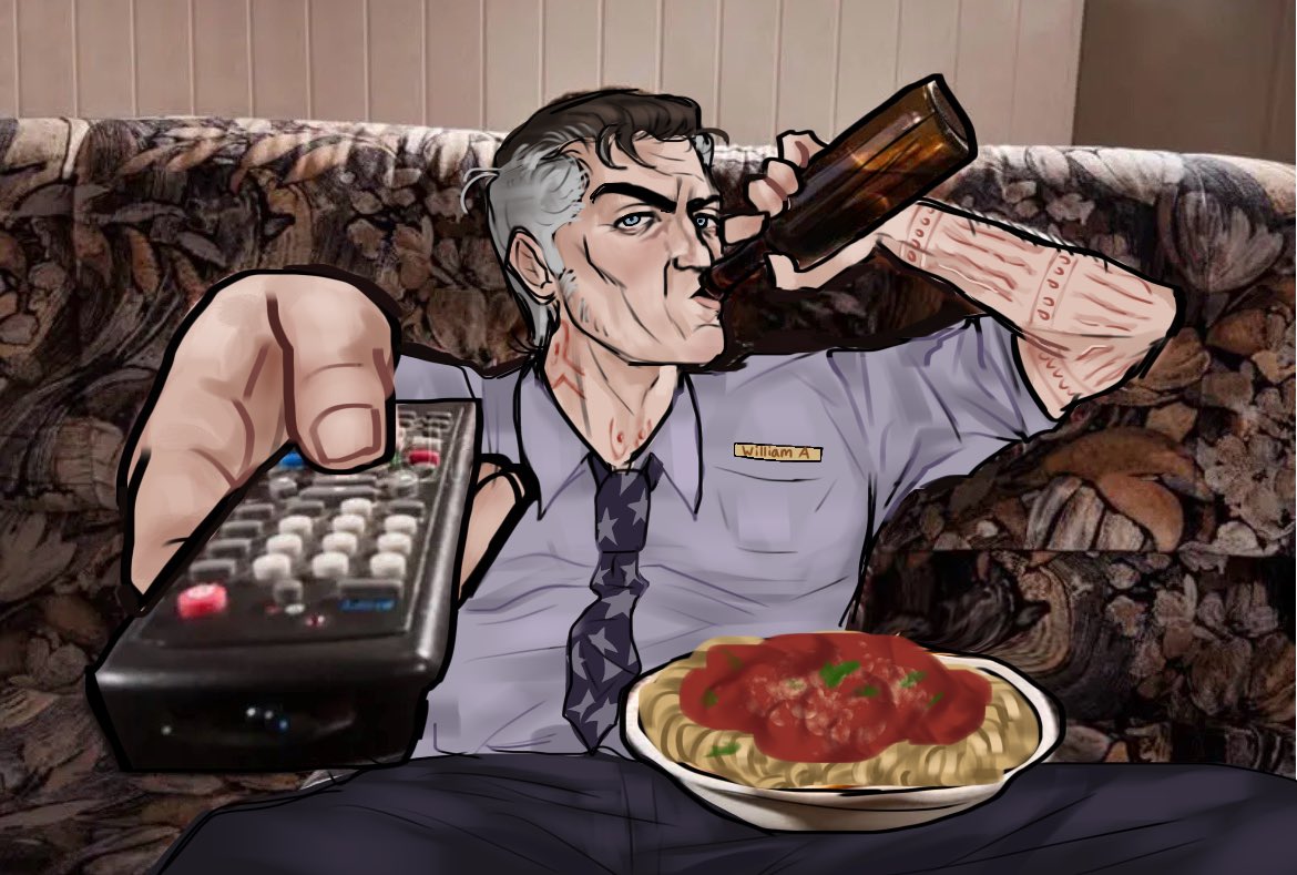 William Afton right after murdering his business partners daughter prolly #FiveNightsatFreddys #Fanart