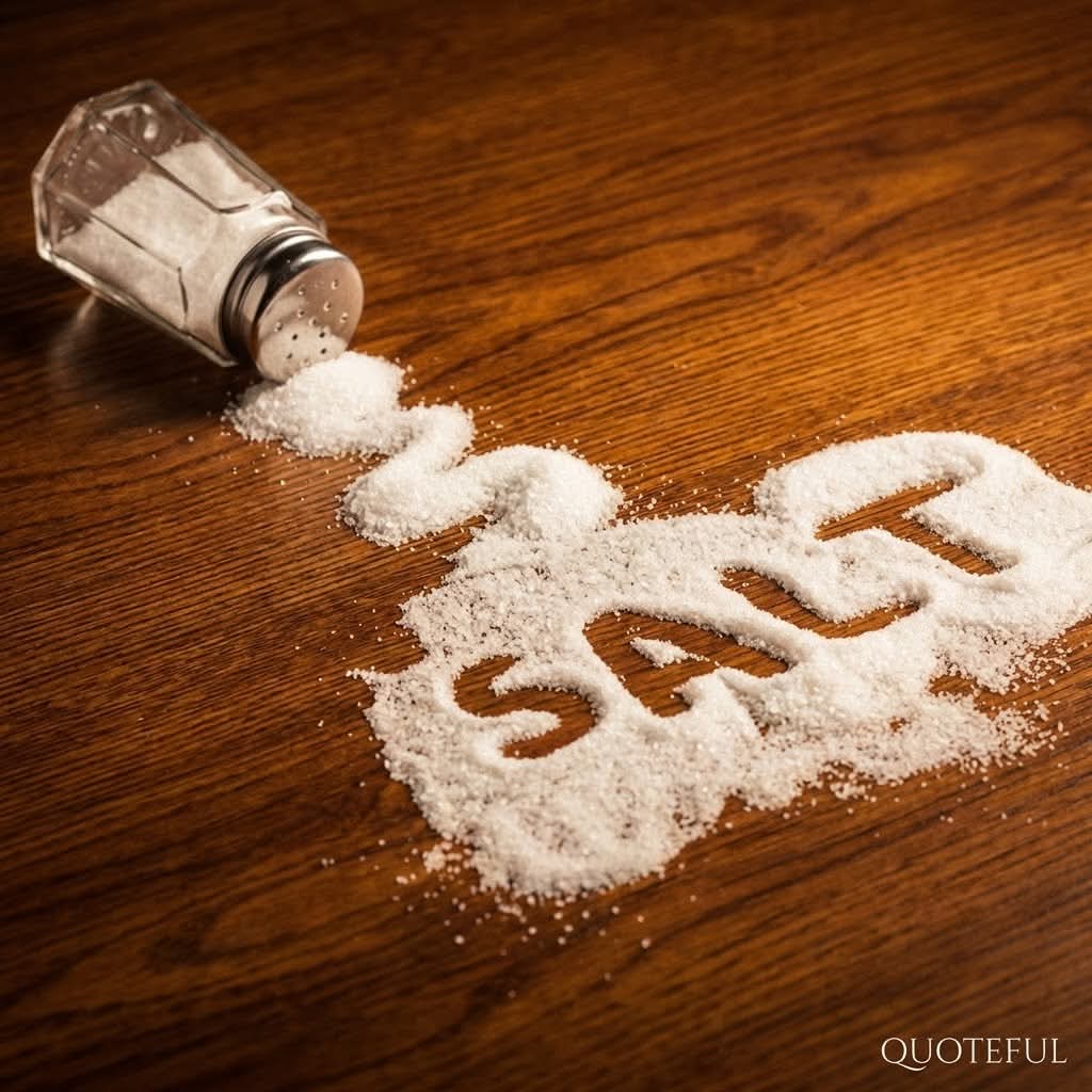 "Always have a unique character like salt, it's presence is not felt but it's absence makes all things tasteless. "

🇬‌🇴‌🇴‌🇩‌ 🇲‌🇴‌🇷‌🇳‌🇮‌🇳‌🇬‌❤️