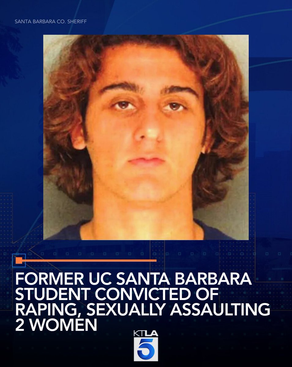 A Southern California man was convicted of raping and sexually assaulting two women after he was arrested while he was a freshman in college.
Details: ktla.com/news/local-new…