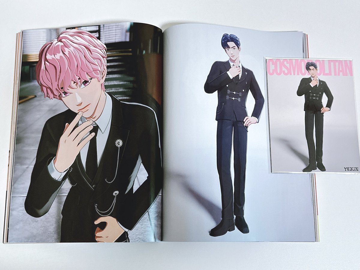 yj700800's tweet image. 코스모폴리탄 2월호 도착✨