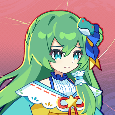 SNSで使える東風谷早苗のアイコンをプレゼント🎉／ 現在開催中の願掛け