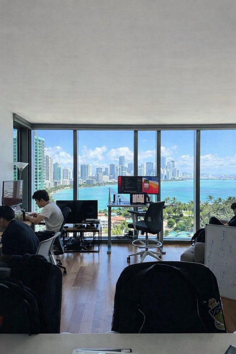 nickisanders's tweet image. there’s literally nothing stopping you from moving to miami, splitting a crypto house, networking nonstop, and launching the same prediction market platform as everyone else.
