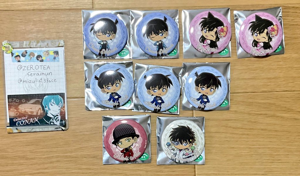 江戸川コナン、灰原哀、毛利蘭、工藤新一、怪盗キッド、赤井秀一　グッズバラ売り 江戸川コナン、灰原哀、毛利蘭、工藤新一、怪盗キッド、赤井秀一