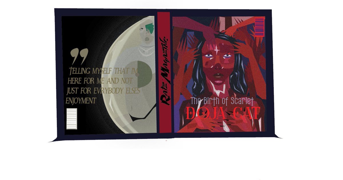 Magazine design I did for graphic design class (ft. <a href="/DojaCat/">DOJA CAT</a> )

#Dojacat #TourMaVie