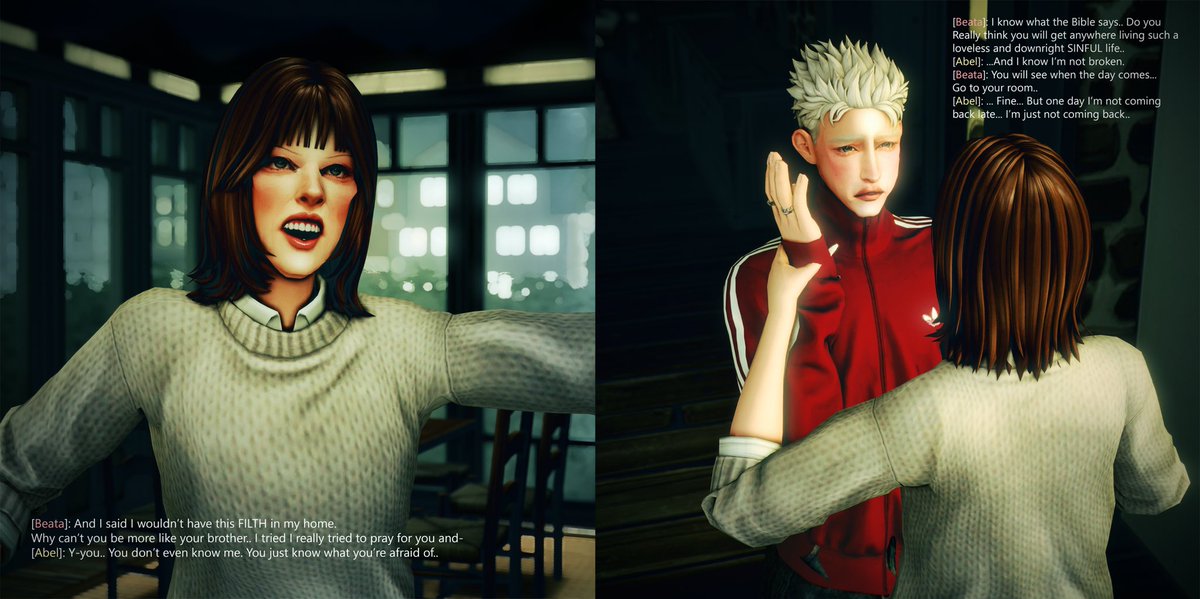 botanic4ls's tweet image. [tw // homophobia, emotional abuse, religious trauma]

late nights .. 
a little lore post for my baby abel :) hope it looks okay for my first story post and twt doesnt ruin the quality..