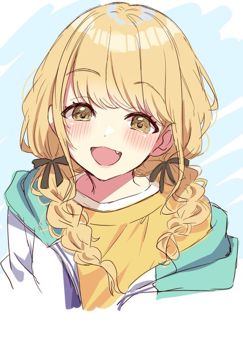 的場と凪はよく描くのでことね描いた 