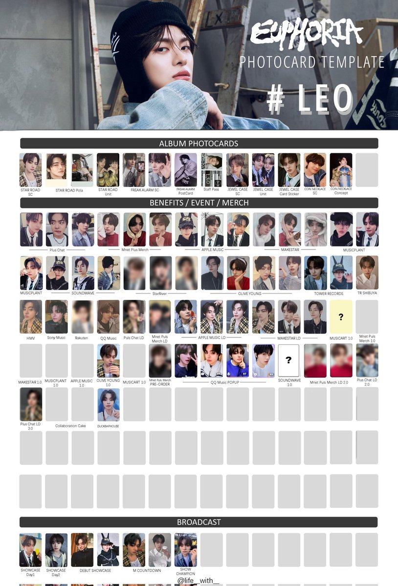 ✨Updated!! (ver.7) ︎🤍ALD1 alpha drive one photocard template