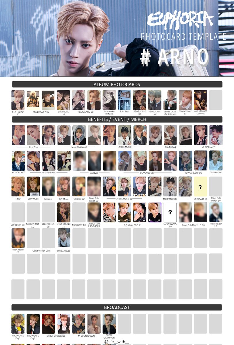 ✨Updated!! (ver.7) ︎🤍ALD1 alpha drive one photocard template