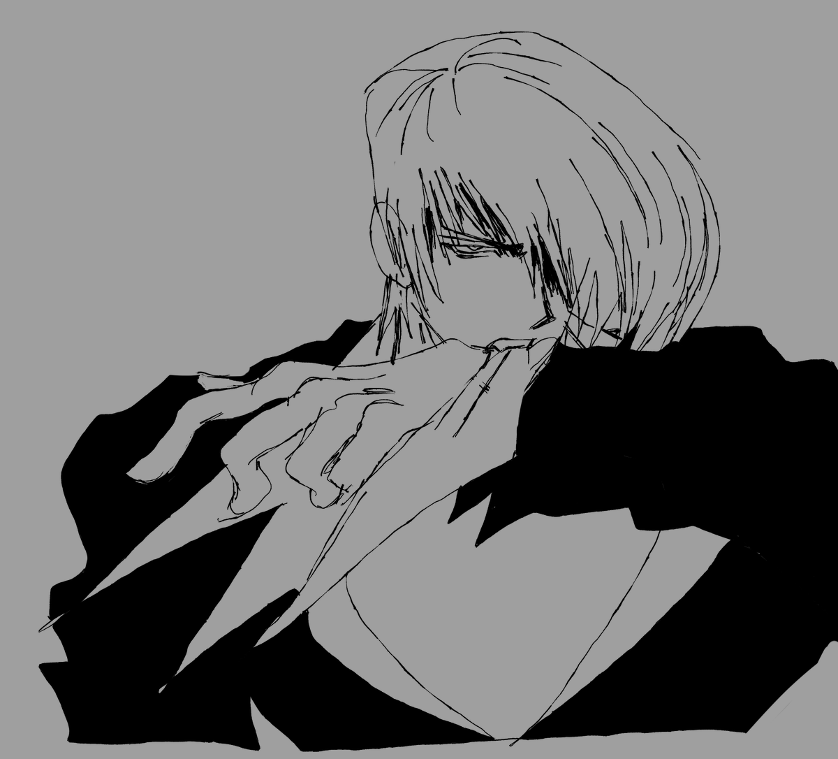 babmuckza_64's tweet image. 근황: 슬럼프가 와서 그림을 못그리겠음 근데 격겜방송들을 다시 보기 시작함 그래서 몸이들썩들썩함