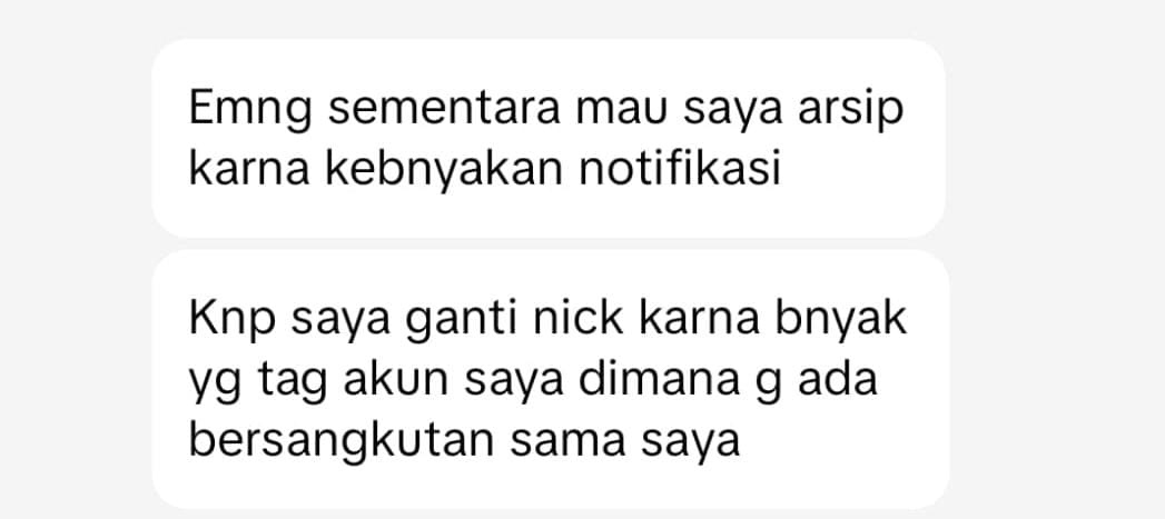 Keianndt's tweet image. Perihal vt si abang dill yg katanya tiba2 dihapus itu. Emang dari abangnya sendiri yg sengaja arsipin. Daripada sibuk nyalahin mqf dan berasumsi sendiri. Knp ga langsung tanya aja ke abangnya alasannya apa? Kok ya malah sibuk berasumsi dan ngejadiin org lain sbg samsak