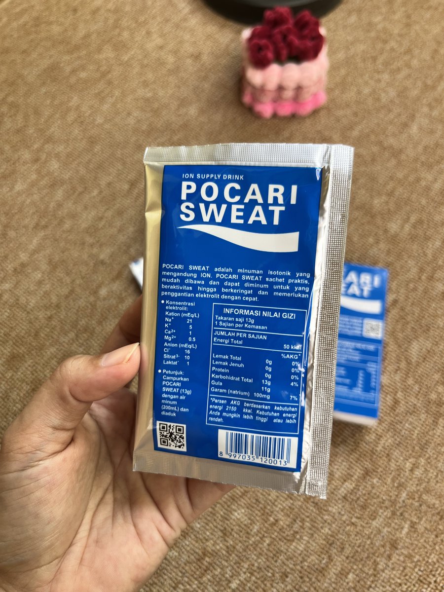Pocari sachet deserves more hype ‼️
because the sachet version is truly a lifesaver in this economy 😭