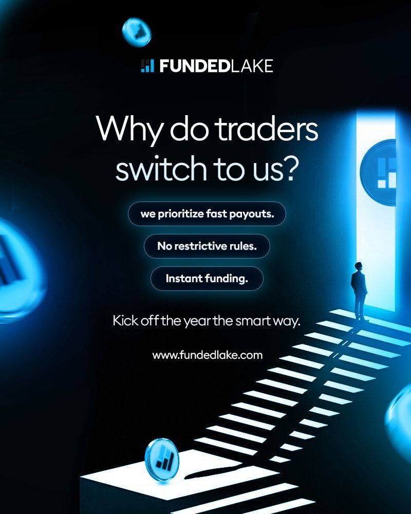 Fundedlake's tweet photo. Fast payouts. Flexible rules. Instant funding.
That’s why traders make the switch to FundedLake. Start the year the smart way.

#FundedLake #InstantFunding #FastPayouts #TraderFirst #PropTrading https://t.co/PcaQRQ5uwr