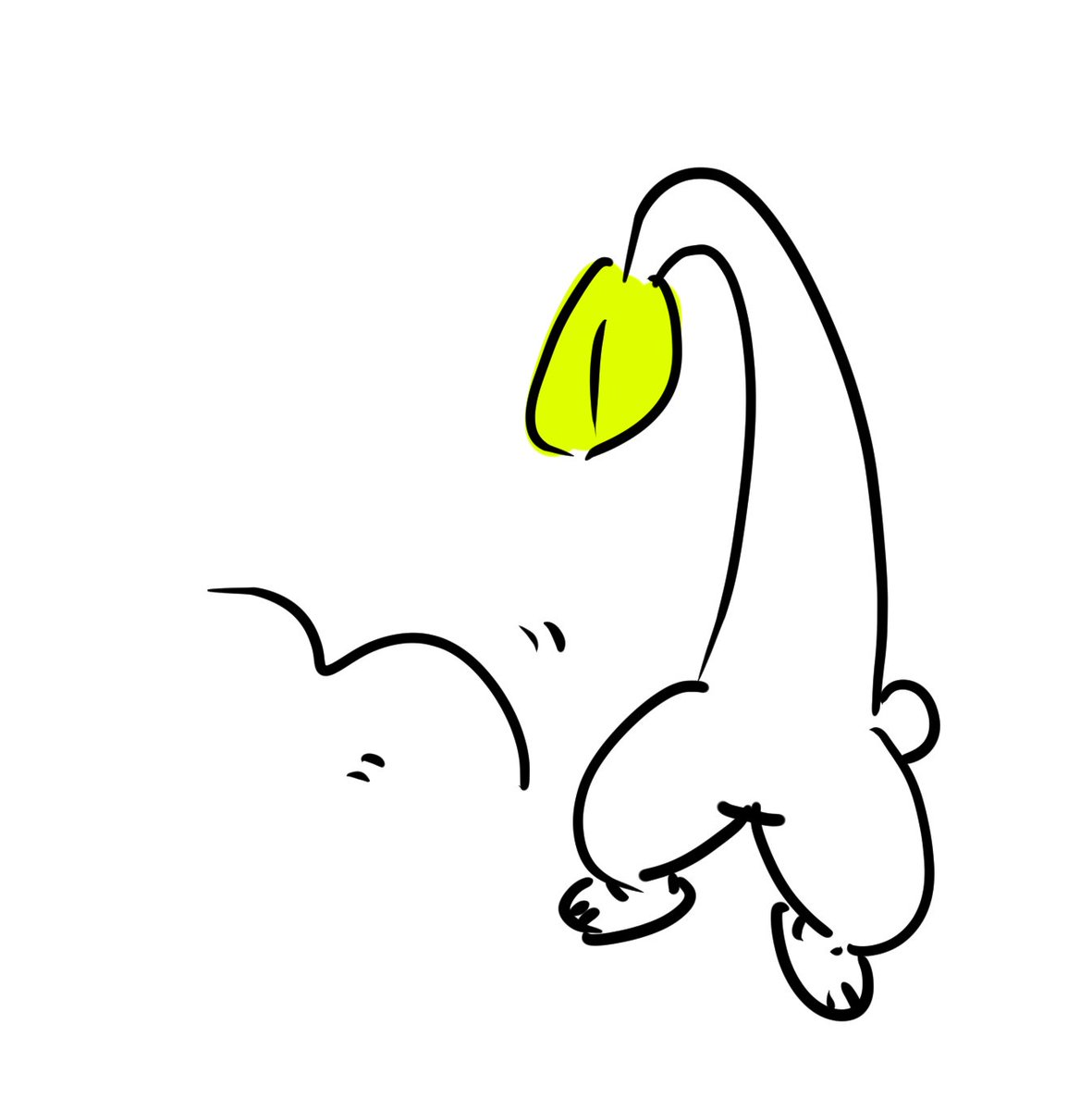 逆ばなにゃんがいるなら逆もやうさもいていい気がしたので仮にいるとしたらこんな姿だろうか