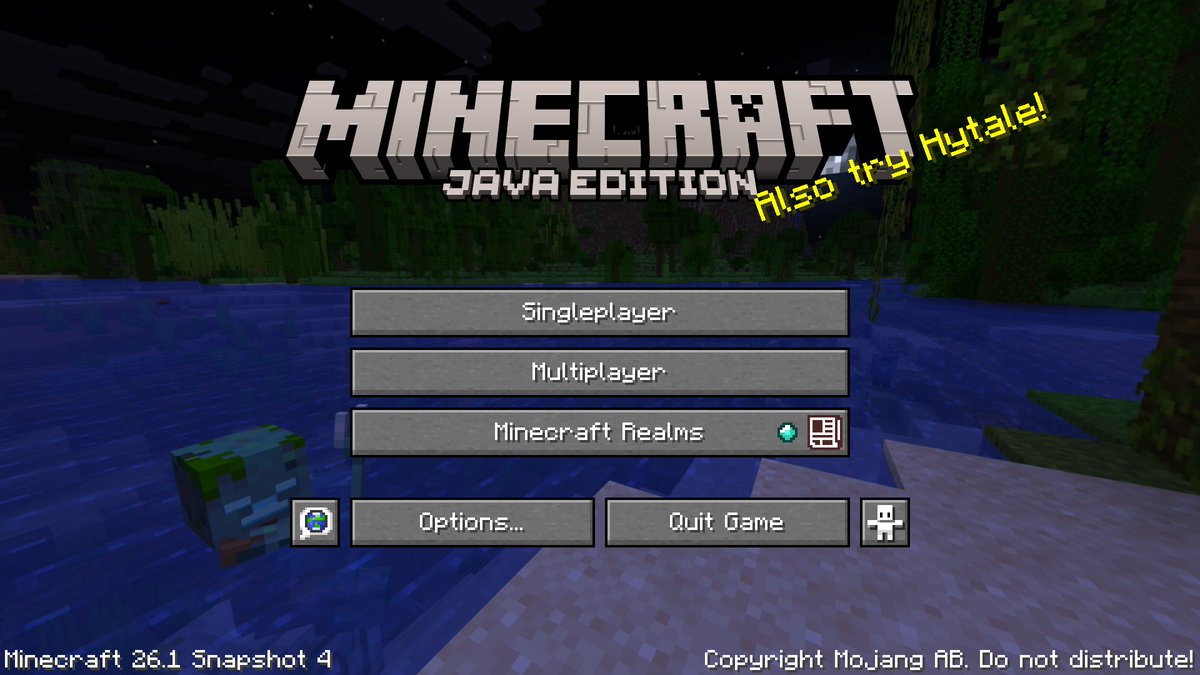 MinecraftMeme16's tweet image. they added WHAT splashtext today?