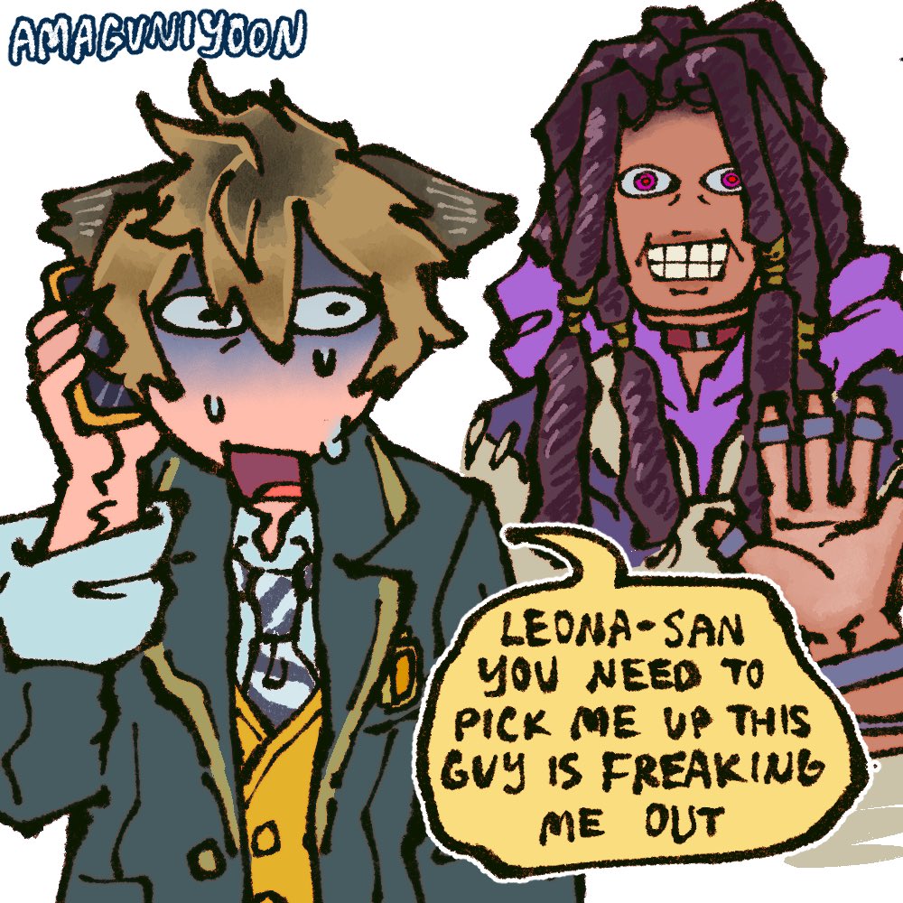 AMAGUNIYOON's tweet image. uhhhhhhhhh #twst #GACHIAKUTA