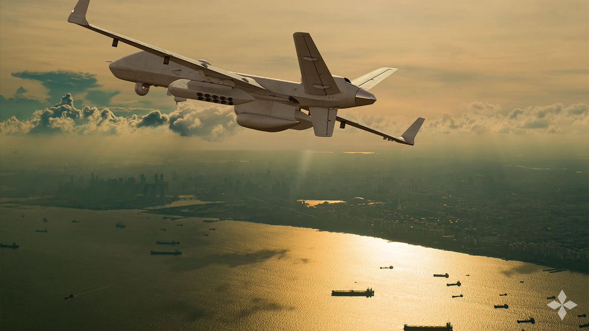 GenAtomics_ASI's tweet image. MQ-9B SkyGuardian® / SeaGuardian® #UAS offers unmatched range and endurance for multi-mission operations, including maritime security, national defense and #deterrence. With a rich intelligence picture derived from advanced sensors and specialized payloads, GA-ASI's #MQ9B is the