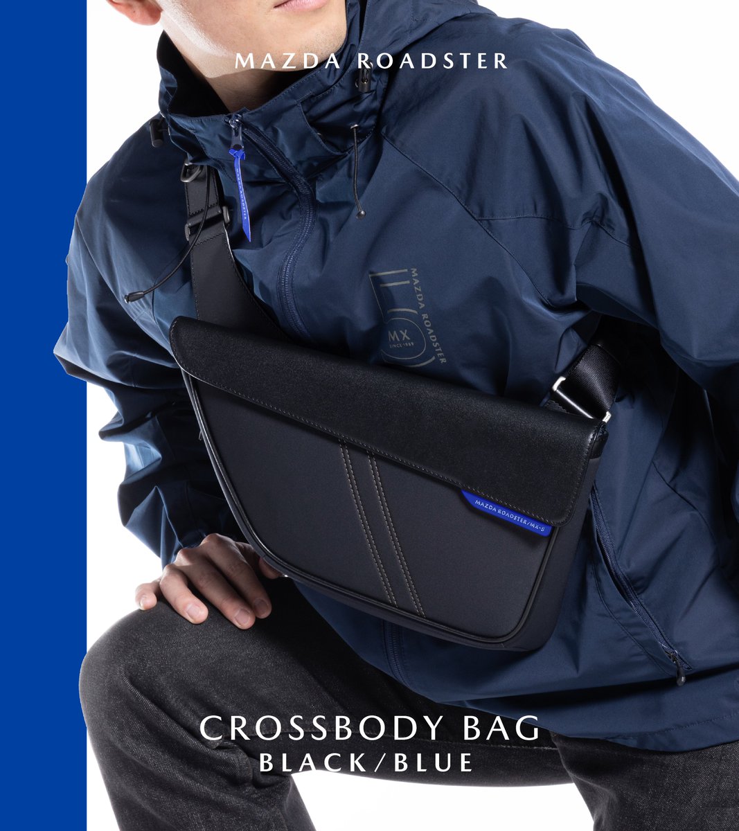 ◇マツダオフィシャルグッズ◇ #クロスボディバッグ に新色「BLACK