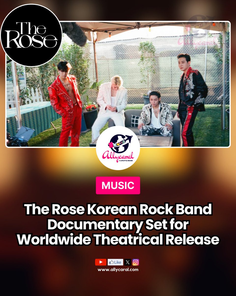 allycaralgoa's tweet image. The Rose Korean rock band documentary Come Back to Me is set for a worldwide theatrical release.

Story on: allycaral.com/2026/01/21/the…

#TheRose #KoreanRock #MusicDoc