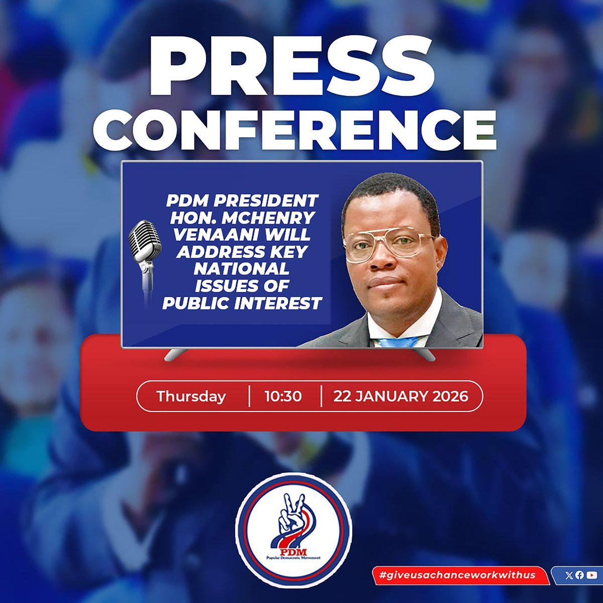 McHenry Venaani MP tweet media