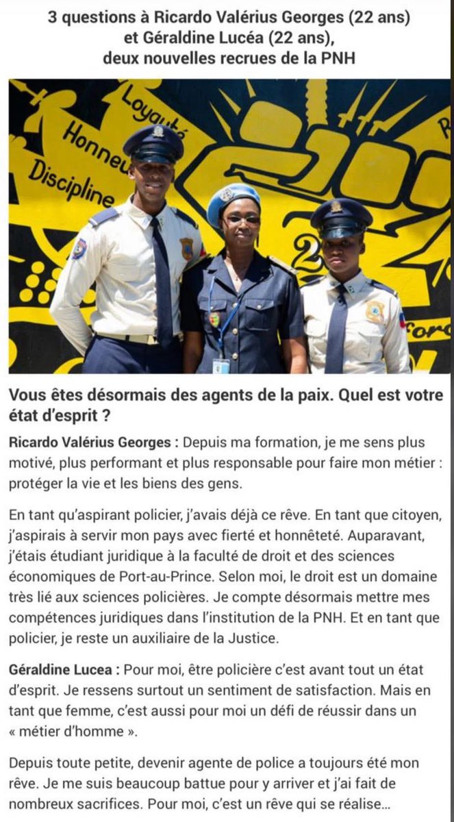 Lucealaurent's tweet image. Youn nan pi gwo defi mwen fè fas nan lavi’m se « etidye pandan m ap travay », se pa fasil ditou sitou lè wap fè yon travay ki egzijan. E mwen vin rann mwen kont ke, ak tan, se petèt sa mwen fè pi byen.

Mwen sonje an 2018, mwen te fèmen dosye nan 2èm ane Fakilte Etnoloji nan…