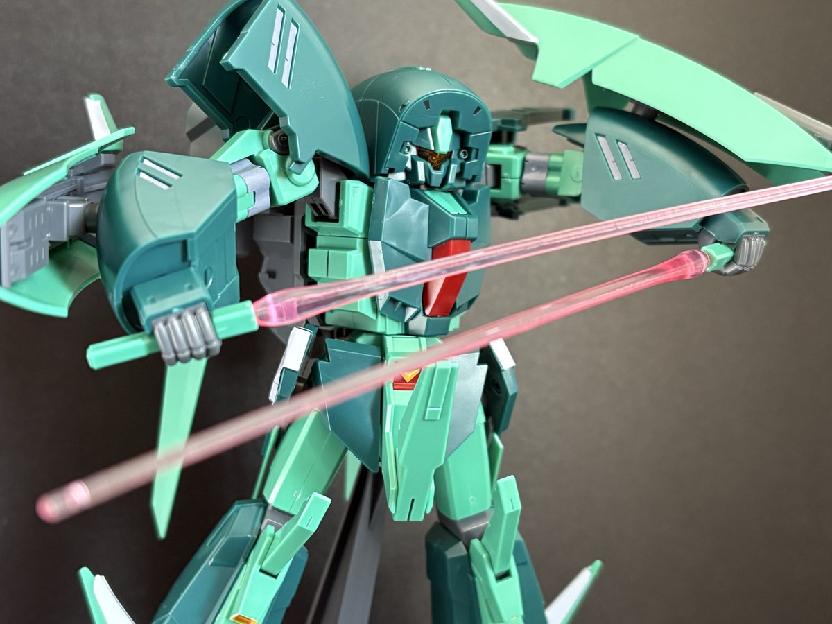 StrikeRag's tweet photo. HG アンクシャ完成。
時間できたので積んでたのを久々に作成。
＼( 'ω')／
#ガンプラ https://t.co/2YRSPjmBwB