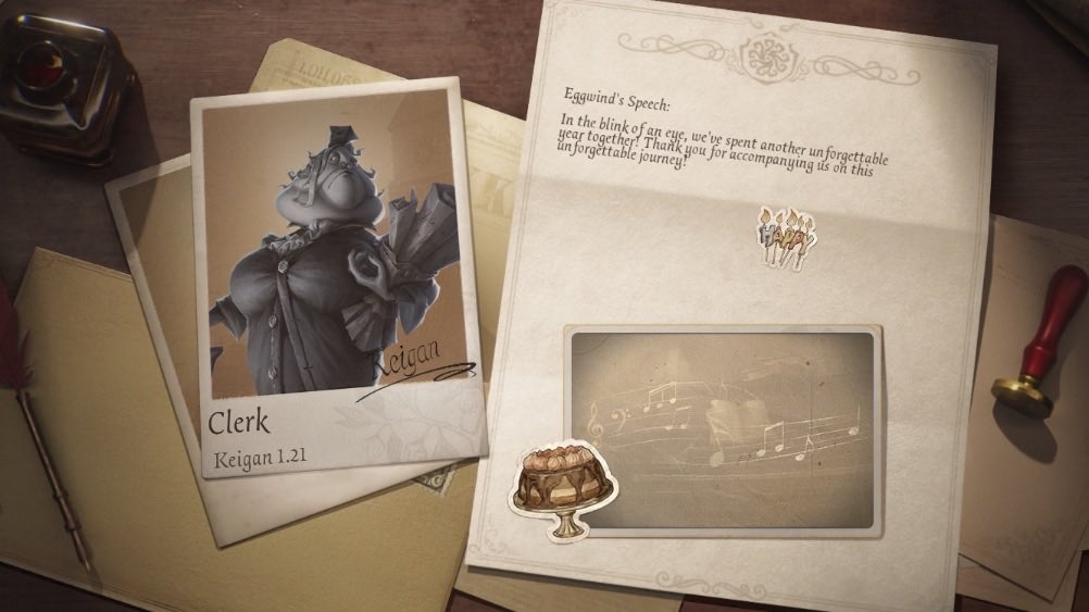 EosSleepy's tweet photo. I'm playing Identity V. Fancy a game? https://t.co/JApVvm07aS
