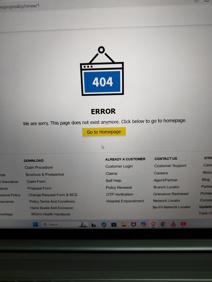Makhter340's tweet photo. I have serious doubt how will they help us during claim procedure if they are just not able to help to get renewal of policy. It's so pathetic. Care Insurance ... Kindly do the needful to renew my health insurance policy with you.
@careinsuranceIN https://t.co/LPAvYnCyCm