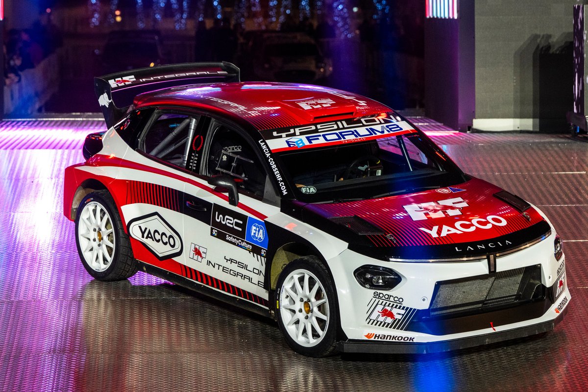 ＃ラリー・モンテカルロ

楽しみですね😄
ドライバーはWRC2のトップの2人だから
期待は大😆

＃ランチア