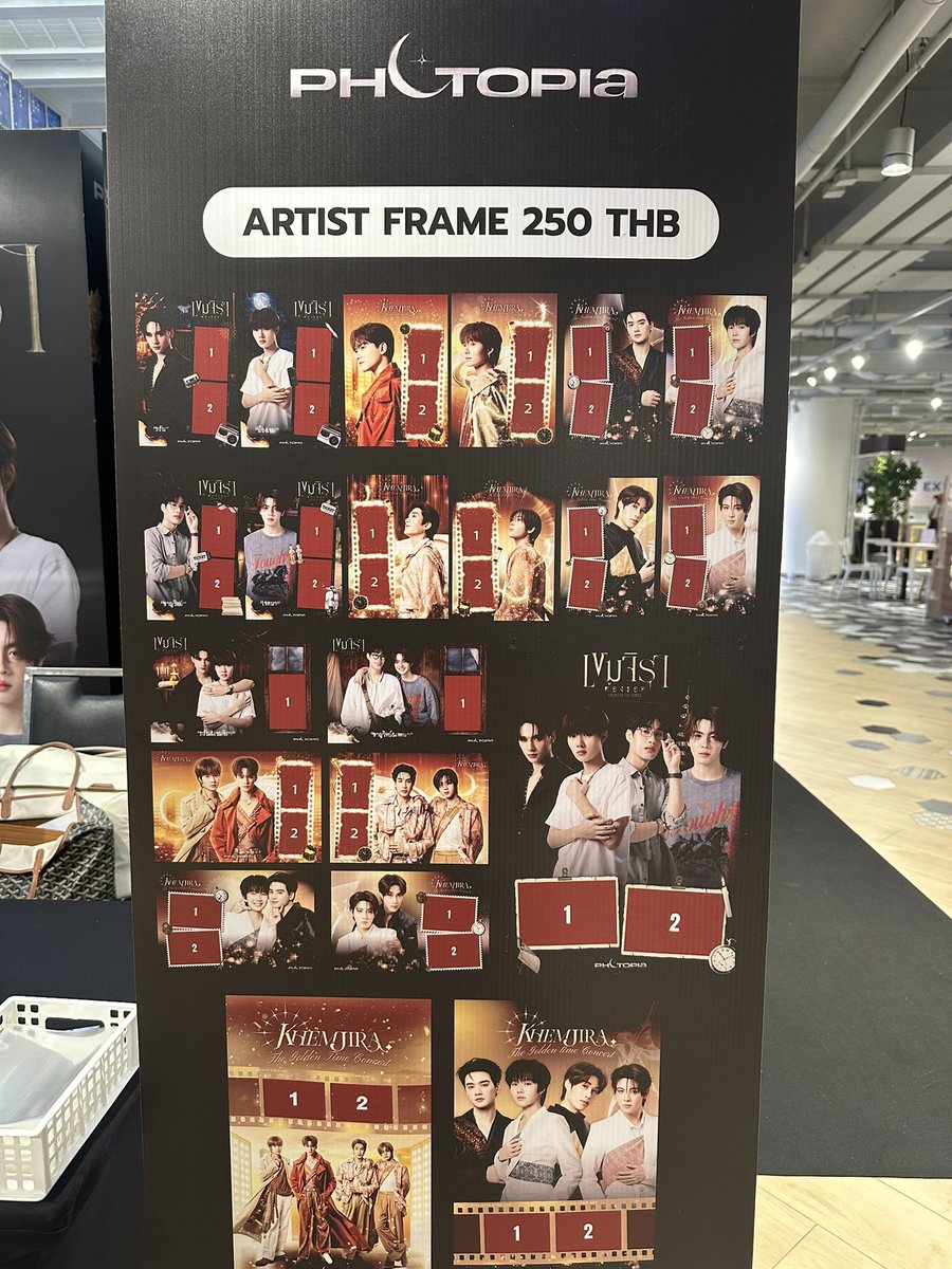 PhotopiaTH's tweet image. ตู้ #PHOTOPIA #Photobooth จากคอนเสิร์ตเขมจิรา
เปิดให้บริการที่ Creative Space ชั้น 3 #SiamDiscovery แล้วตอนนี้! 🩵

📅 21–27 ม.ค. 69
📍Creative Space ชั้น 3 Siam Discovery

#KhemjiraTheGoldenTimeConcert #KhemjiraConcert #KengNamping #เก่งน้ำปิง #TleFirstone #เติ้ลเฟิร์สวัน