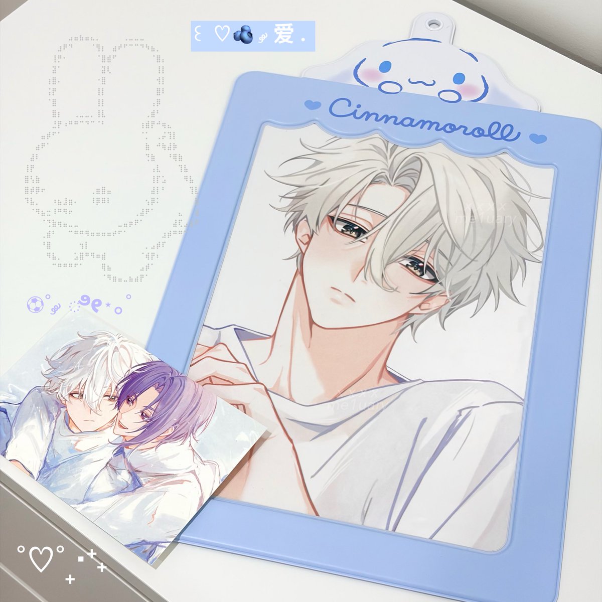 ⠀
⠀ ⠀ ⠀ ⠀ ⠀ ૮ σ̴̶̷̤ . σ̴̶̷̤  ̥ა  ⟢  birthday gift
⠀ ⠀from blueberry meow’s mommy
⠀ ⠀  ྀི 🫐🤍 ೀ🪽𓂃
⠀