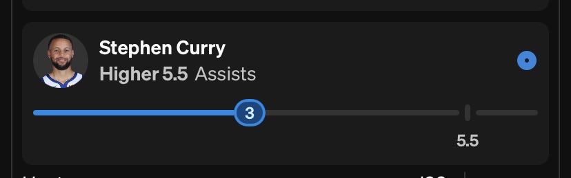 Mattgonzalez_28's tweet photo. @UnderdogNBA can you void curry. Didn’t even touch the court in the 4th quarter. This is ridiculous. Please do the right thing. https://t.co/tGofKYp4BY