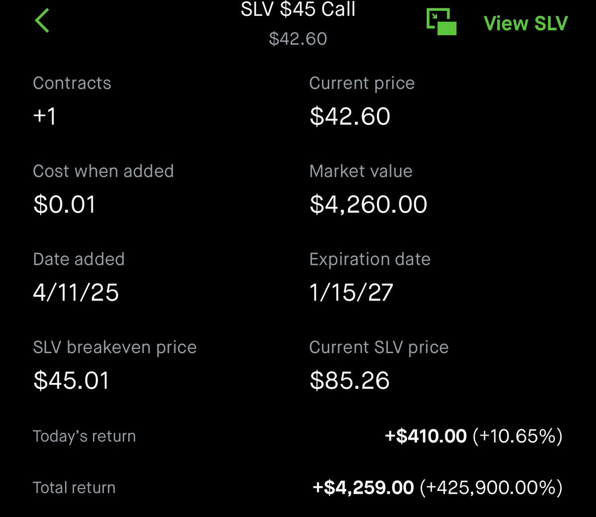 I’m melting 🫠 
$SLV