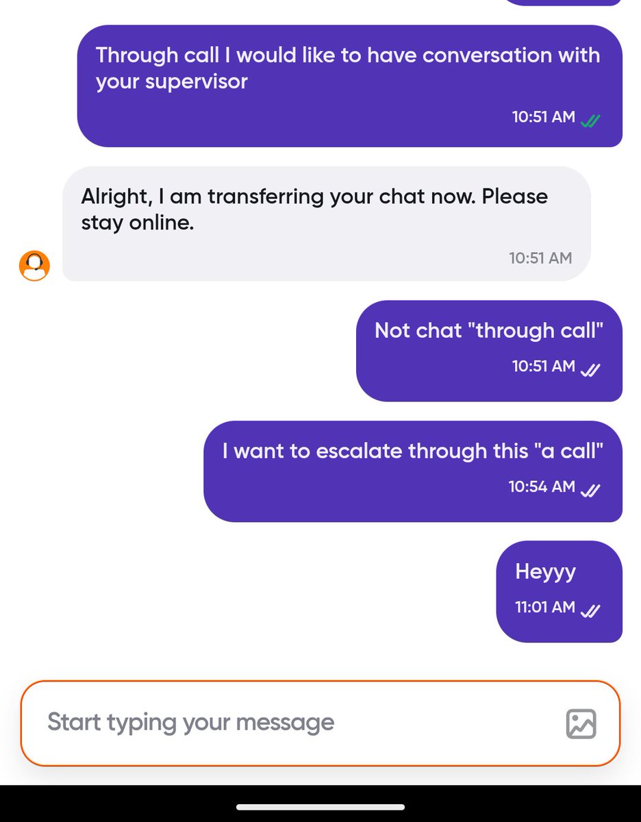 im_nc_'s tweet photo. @Swiggy has one of the worst customer service executives @SwiggyCares 
#swiggy #india #food https://t.co/wcvJHzw8FA