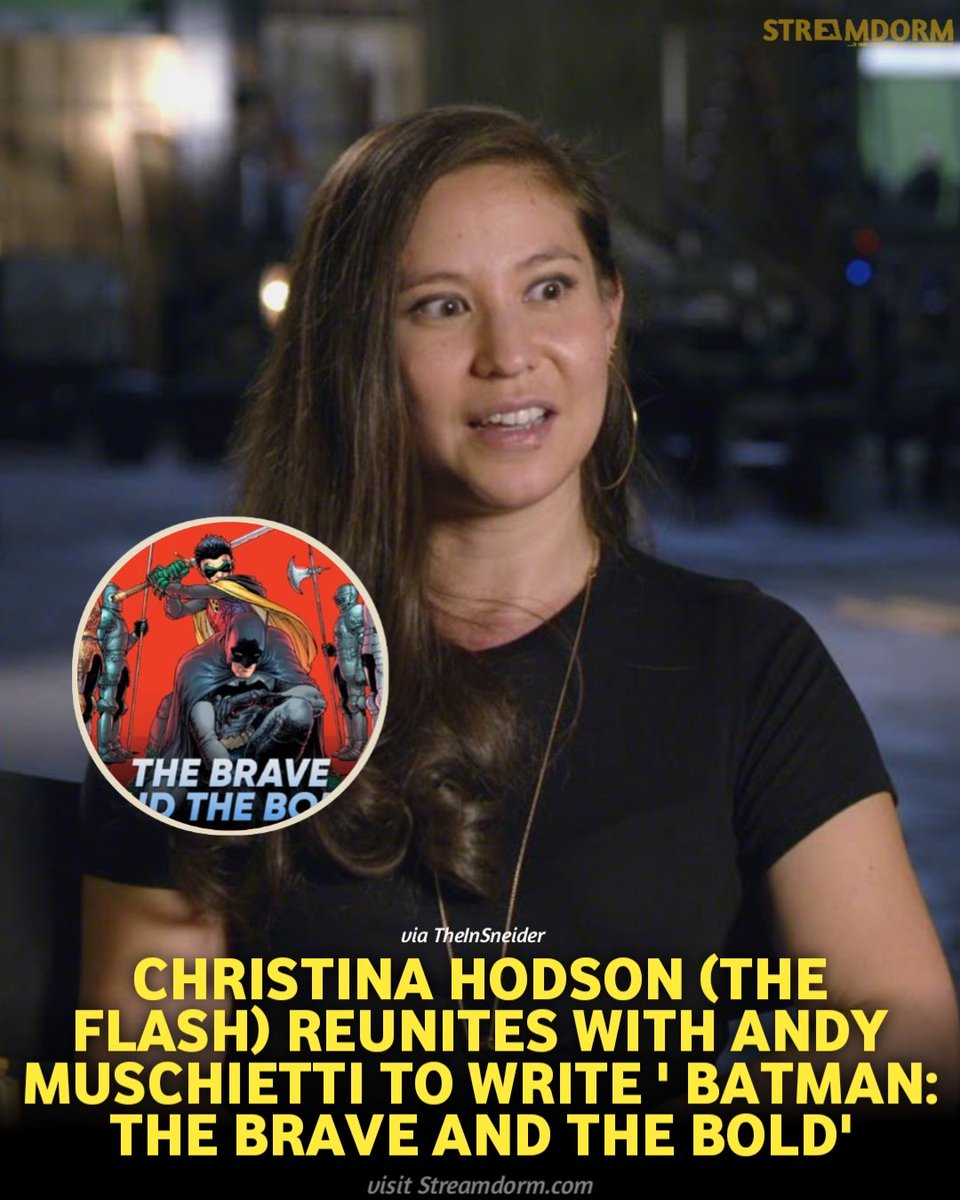 Christina Hodson (The Flash) reunites with Andy Muschietti to write ' Batman: The Brave and the Bold'. 

via TheInSneider