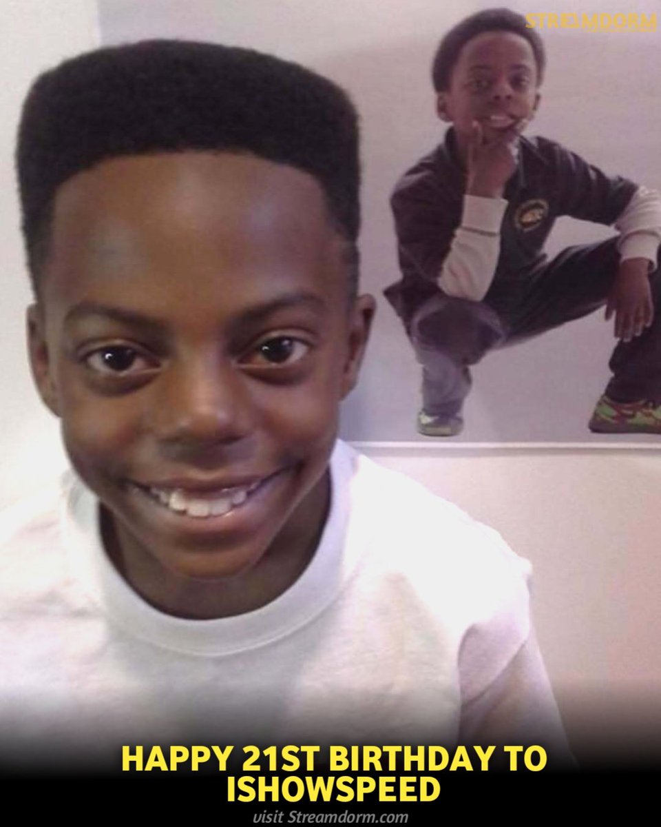 Happy 21st Birthday To Ishowspeed