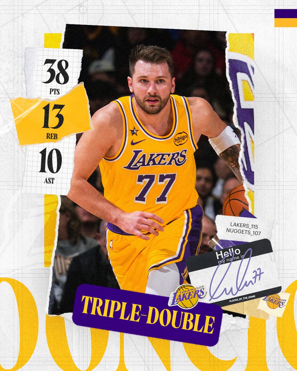 Triple-Double Dončić