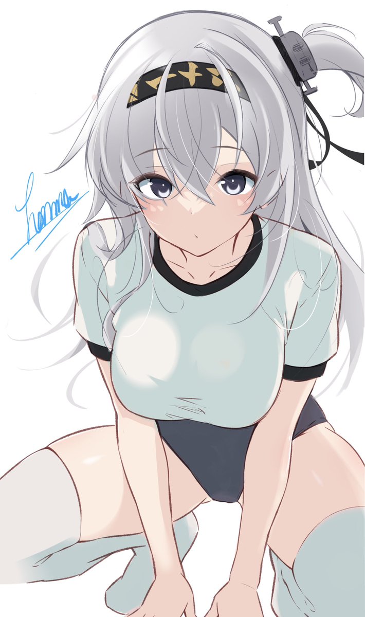 pixivFBリクエストより、艦これ涼月👍 