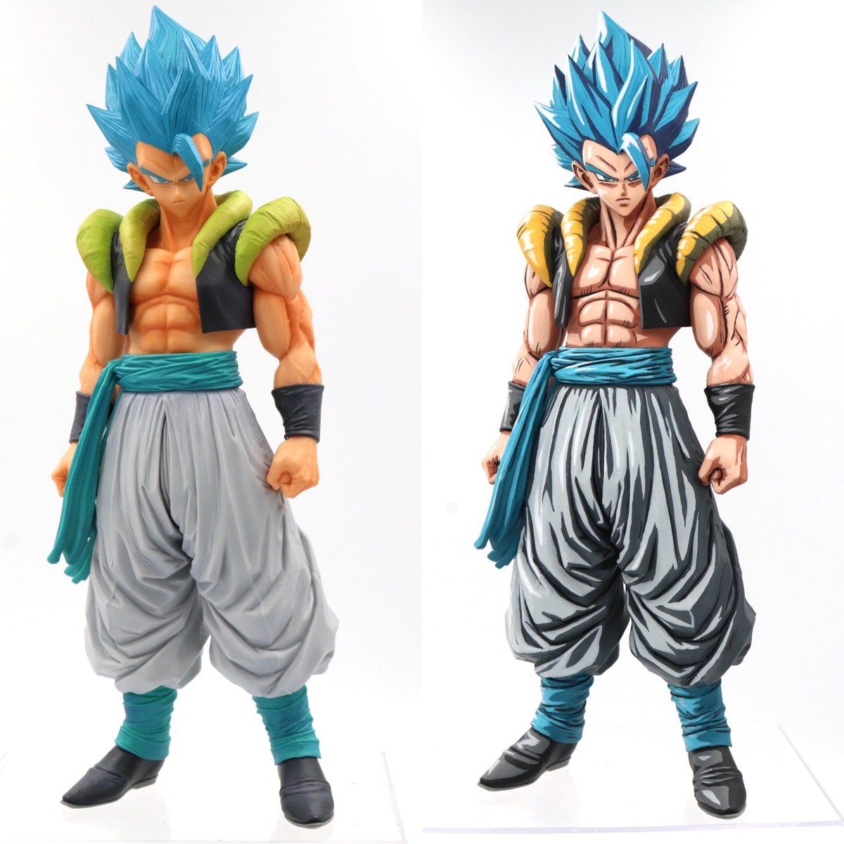 ヒロドラゴンボール　smspゴジータ　リペイント ドラゴンボール リペイント SMSP ゴジータ 旧 フィギュア 一番くじ