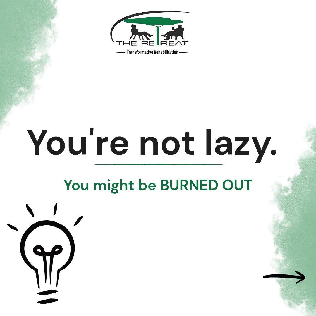TheRetreatRehab's tweet image. Burnout is not a character flaw.
It’s a nervous system under prolonged stress.

If getting through the day feels hard, it means your body needs support . 

Healing begins when we replace judgment with understanding.

#january #burnoutrecovery #selfcareroutine