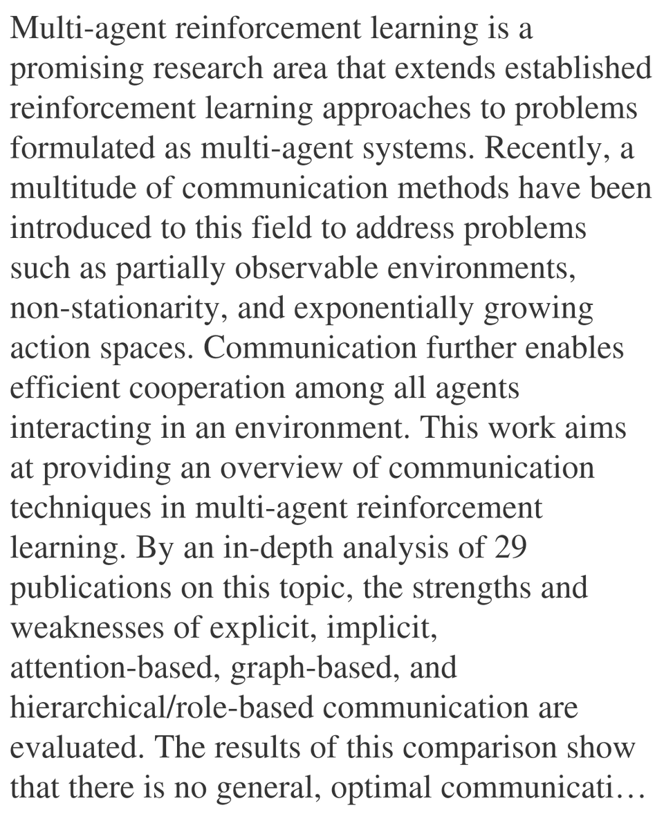 PIN's tweet image. Communication Methods in Multi-Agent Reinforcement Learning

Christoph Wittner
arxiv.org/abs/2601.12886 [𝚌𝚜.𝙼𝙰 𝚌𝚜.𝙰𝙸 𝚌𝚜.𝙻𝙶]