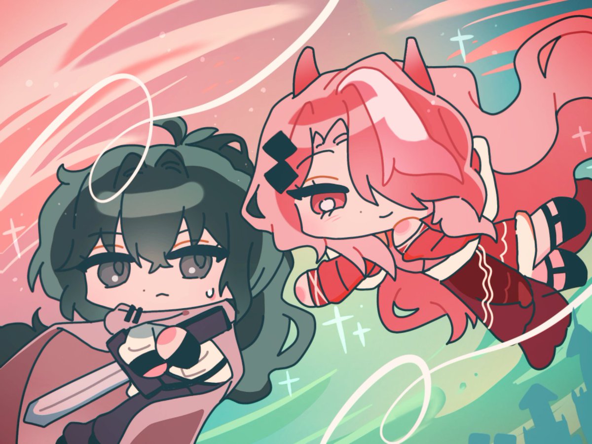 커미션 작업했습니다~!